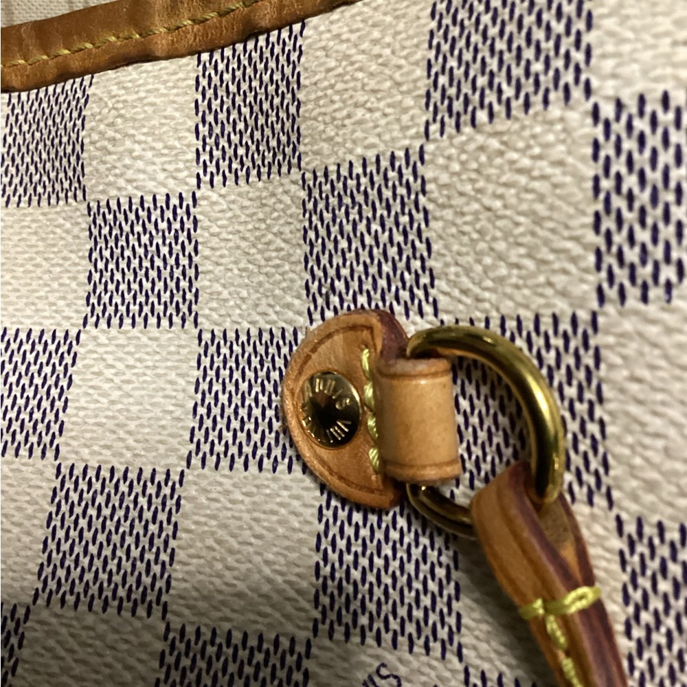 Vintage Louis Vuitton Neverful MM Damier Azur - Picture 10 of 10